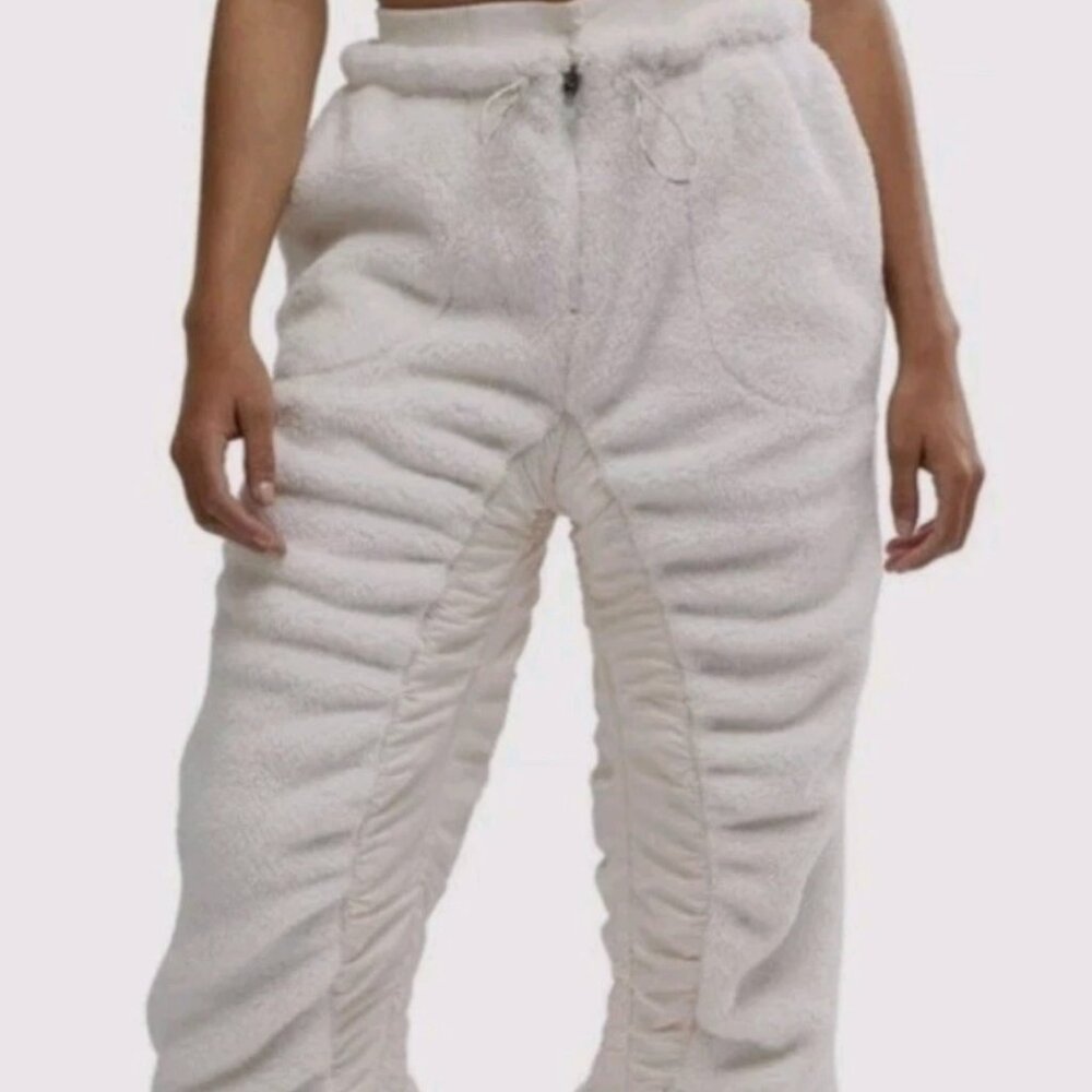 NWT Free People Movement Sundown Fleece Pants Size Small Retail $198 - Picture 2 of 12